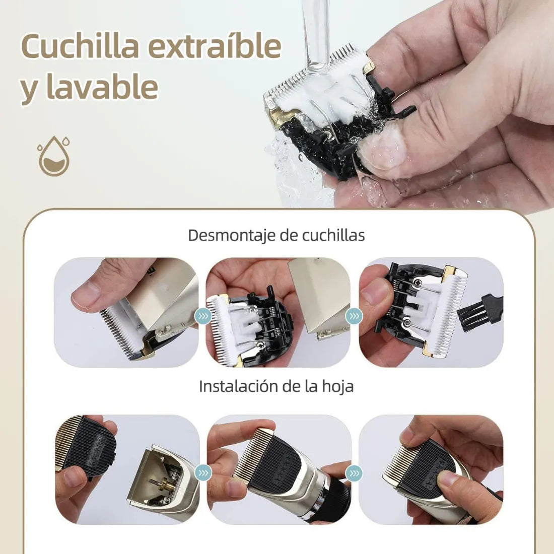 KIT DE CORTE DE PELO PARA MASCOTAS