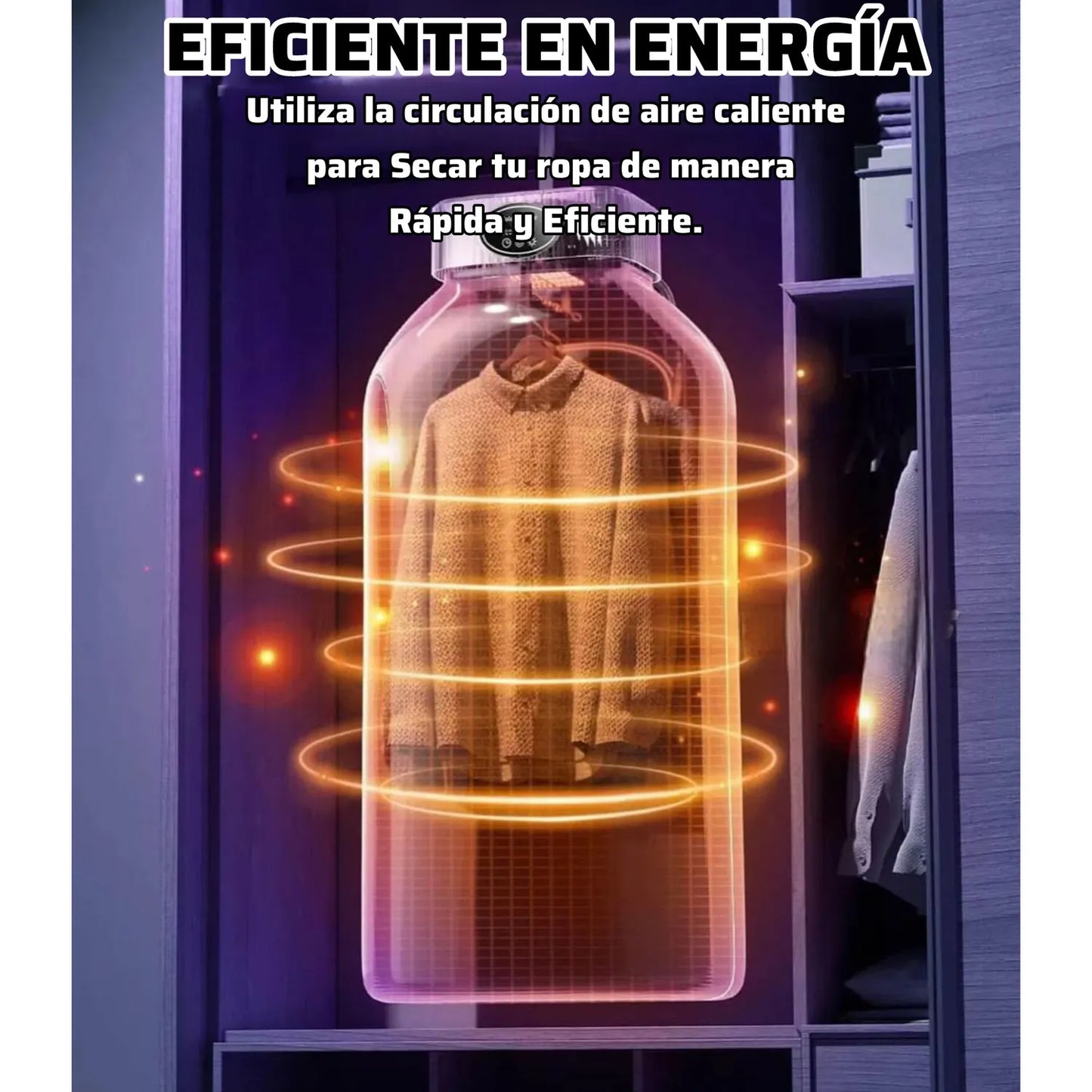 SECADORA DE ROPA PORTÁTIL