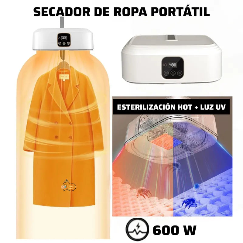SECADORA DE ROPA PORTÁTIL