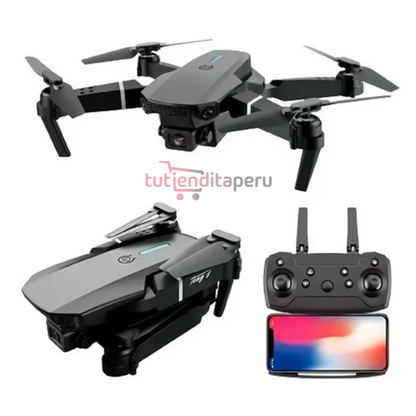 Drone E88 Pro Max – Cámara HD/4K · Plegable