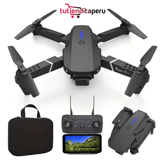 Drone E88 Pro Max – Cámara HD/4K · Plegable