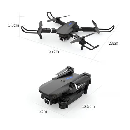 Drone E88 Pro Max – Cámara HD/4K · Plegable